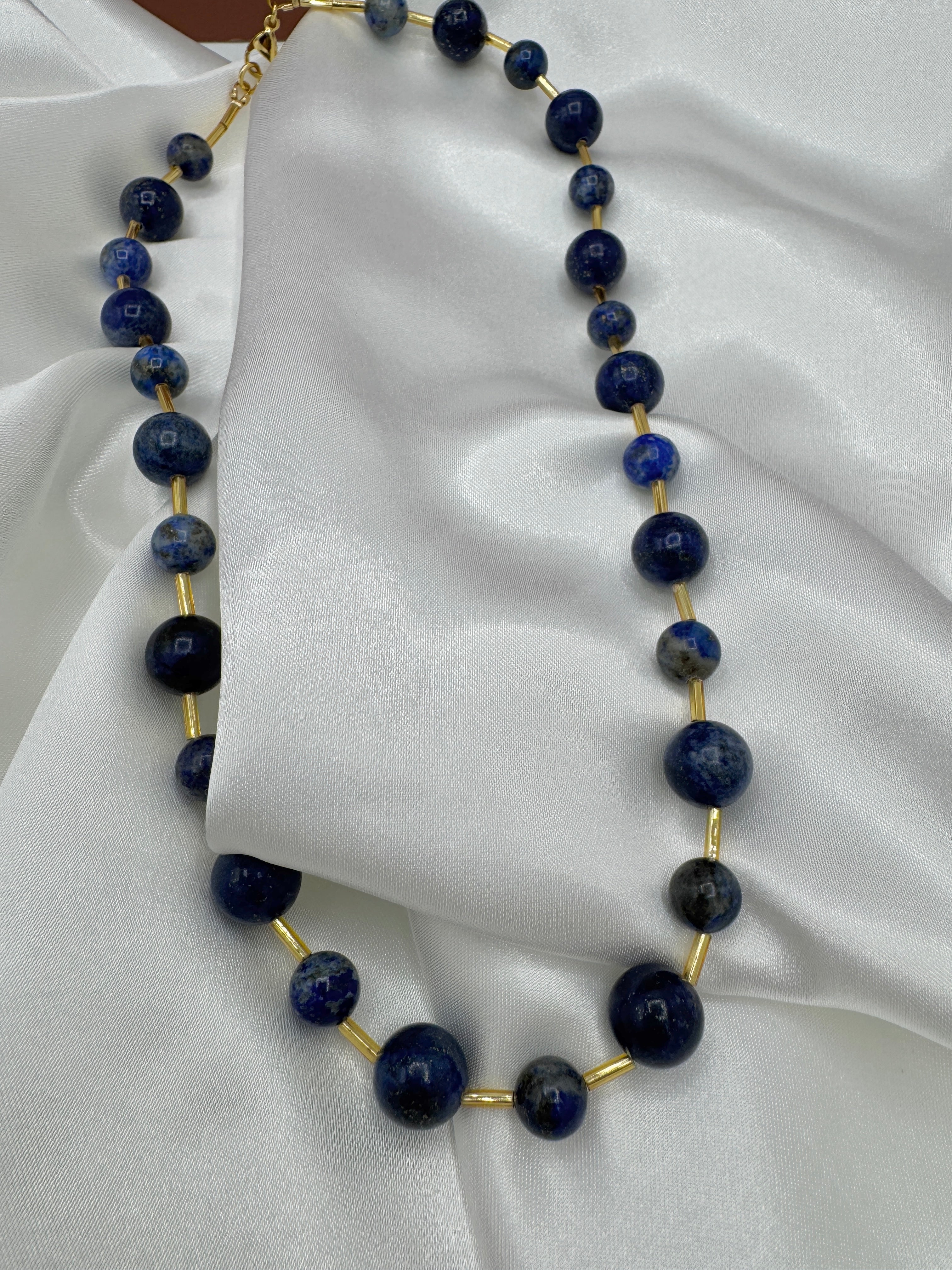 Tara Lapiz Lazuli Necklace
