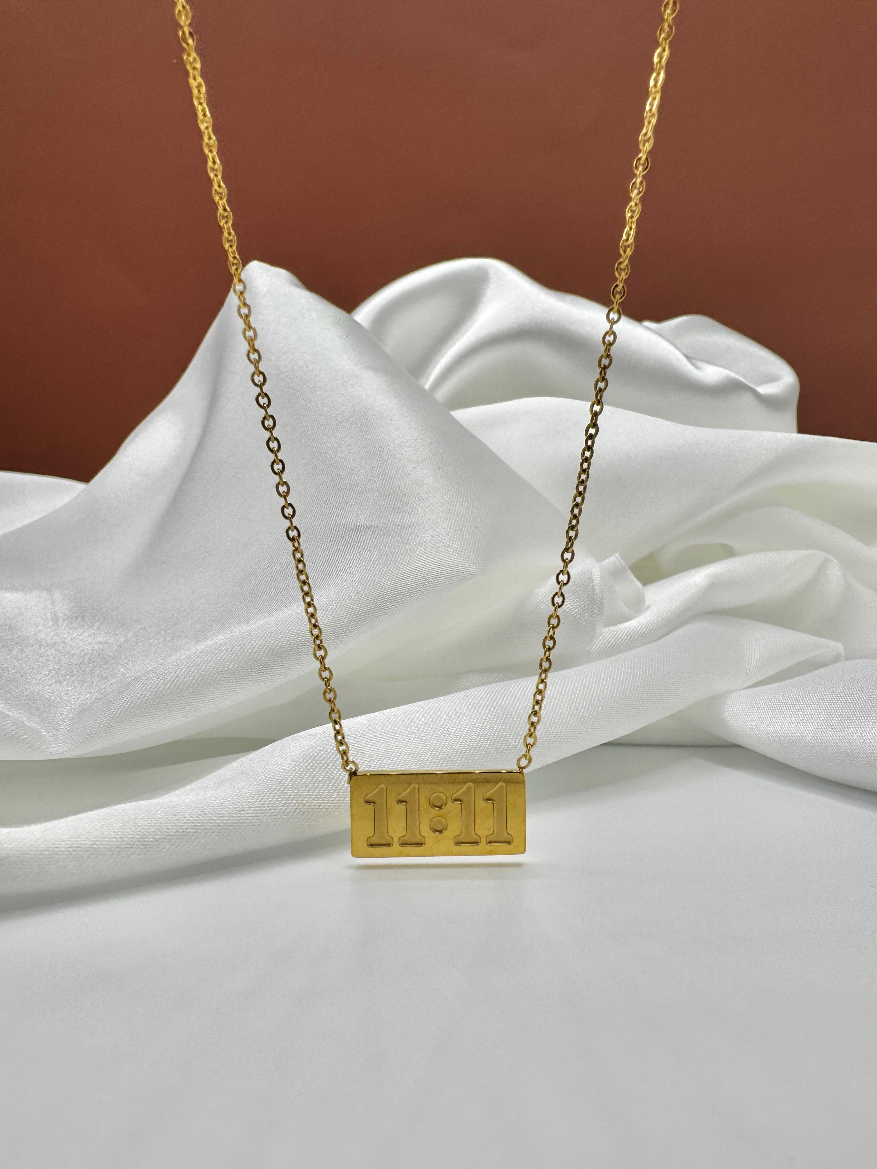 11:11 Necklace and Ring Set