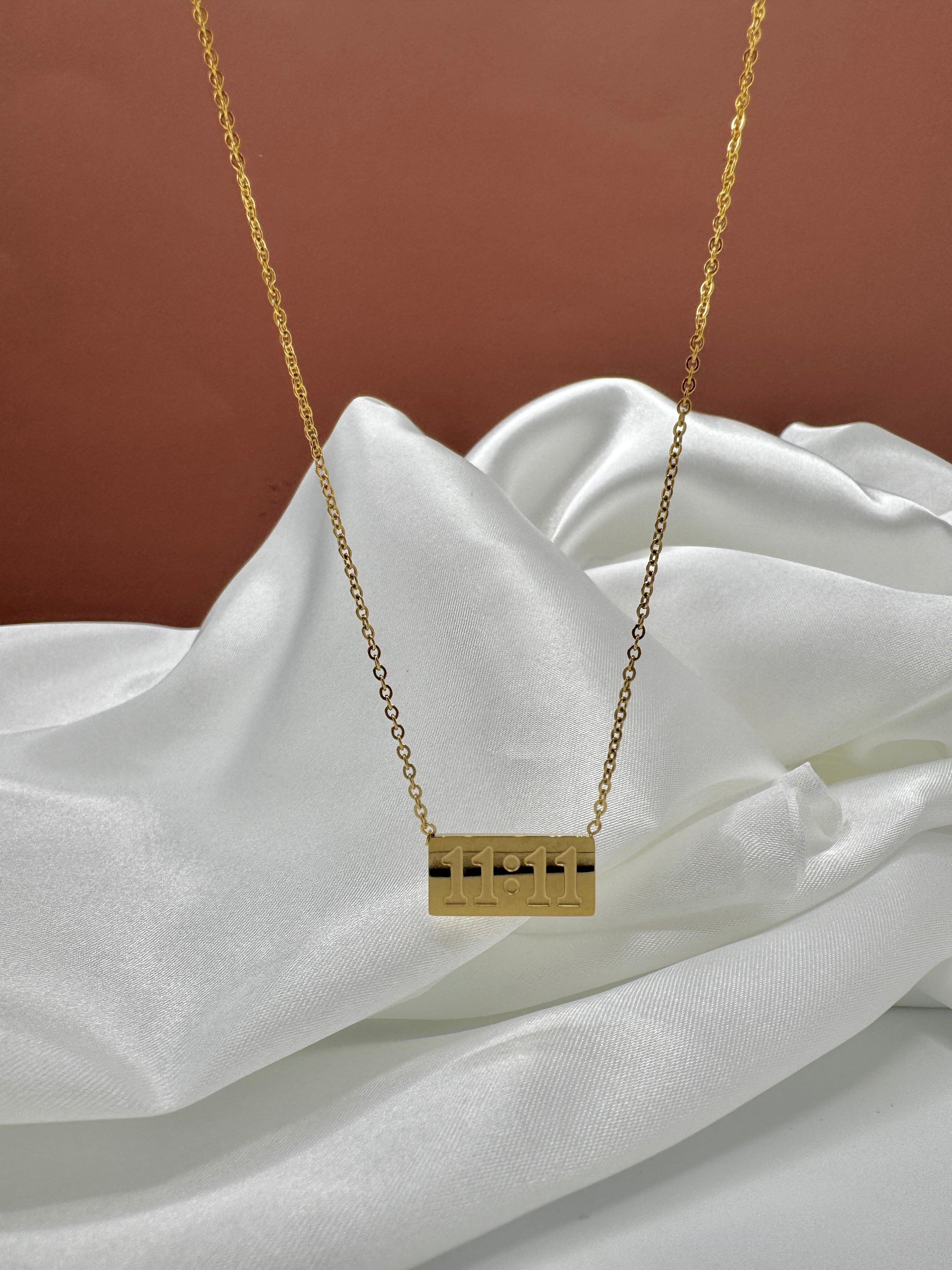 11:11 Necklace and Ring Set