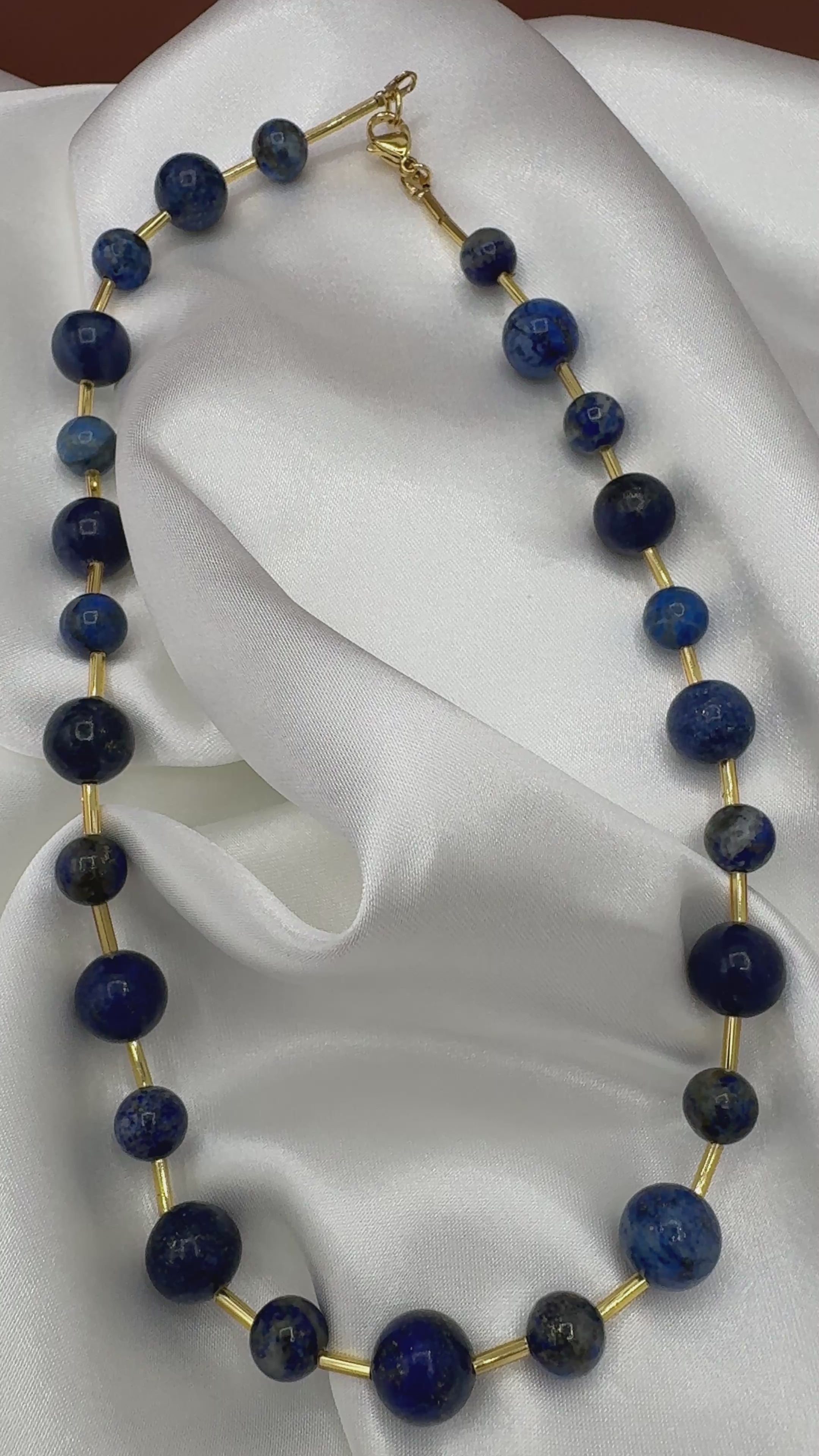 Tara Lapiz Lazuli Necklace